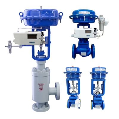 Spirax Sarco SP7 Pneumatic Control Valve với động cơ tuyến tính