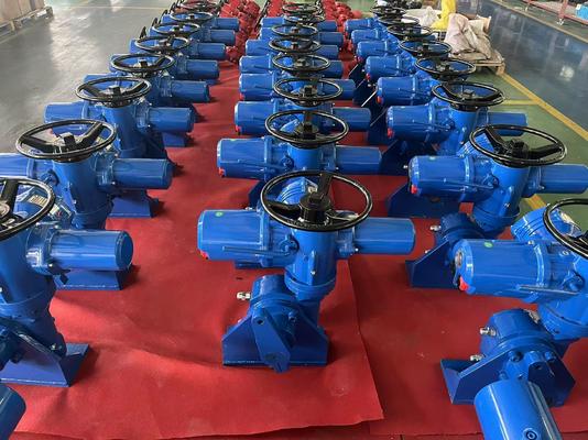 Động cơ điện Peckwomy với giao thức HART 30?? 3000 Nm mô-men xoắn