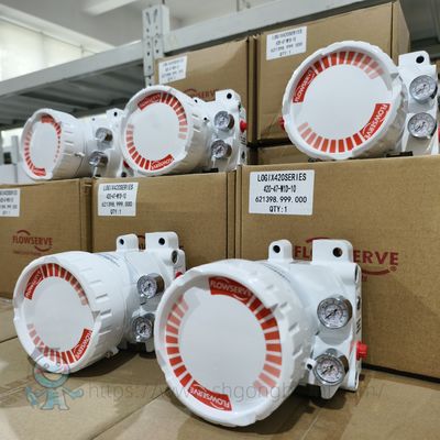 Stock Flowserve LOGIX 420 Máy định vị van HART kỹ thuật số Nhà cung cấp van điều khiển khí nén công nghiệp