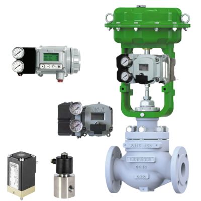 Các bộ phận van khác và thiết bị định vị van chính xác Masoneilan SVI2/SVI3/SVI1000 và van điện tử Burkert/ASCO