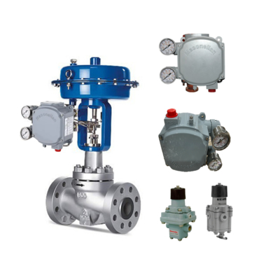 Van điều khiển Globe với Bộ định vị van điện thông minh Masoneilan SVI1000/G/IM/PR chính hãng, Bộ điều chỉnh lọc 78-40 78-80