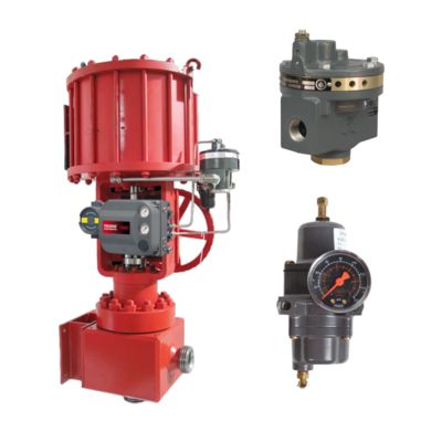 Bộ tăng áp Fisher dòng 2625, ren 3/4 NPT, Đã được chứng nhận CCC