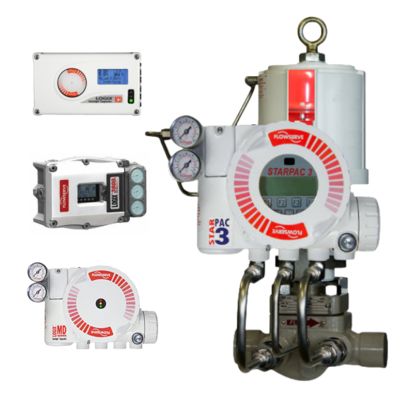 Van điều khiển khí nén và Bộ điều chỉnh Fisher mới và Bộ định vị van FLOWSERVE 3200MD 520MD 3800MD