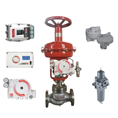 Masoneilan SVI2 Pneumatic Control Valve Positioner ± 0,5% Độ chính xác