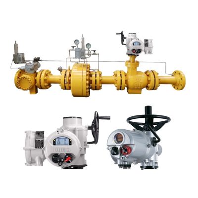 Trung Quốc WUZHONG khí tự nhiên điều chỉnh Skid Rotork IQ Series Multi-Turn thông minh điện Actuator bán hàng tại chỗ