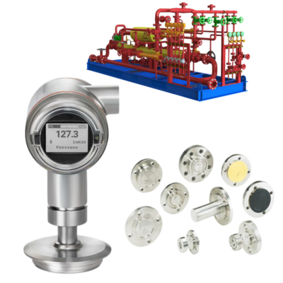 Máy phát áp suất Rosemount 3051HT với tỷ lệ điều chỉnh 150:1 cho nhiệt độ cao