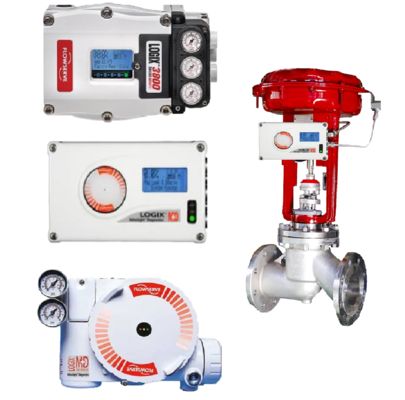 Flowserve 3200MD Pneumatic Control Valve 5-100 Psi Động lực tuyến tính
