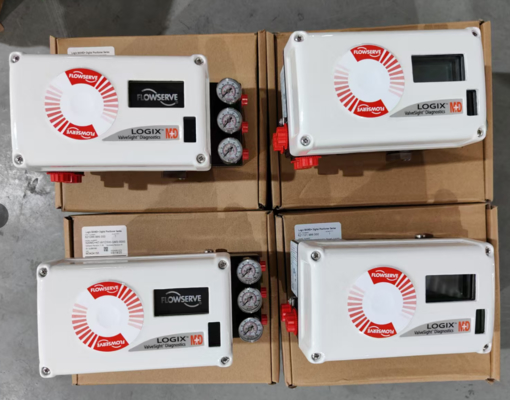 Bộ định vị van điều khiển khí nén Flowserve Logix 520MD IP66, đường kính 2.5