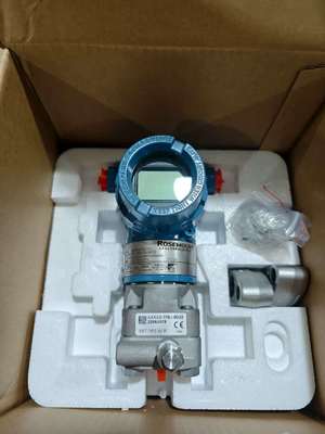 Máy đo lưu lượng khối lượng đáng tin cậy cao 4-20 MA HART Máy truyền áp suất coplanar Rosmeount 3144P/3051C