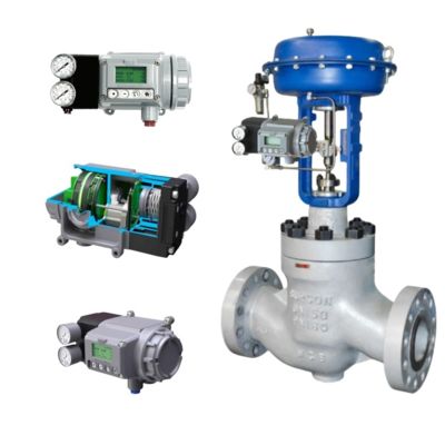 Pneumatic Spiraxsarco Control Valve và MASONEILAN SVI2 Digital Valve Positioner và Regulator 67DFR