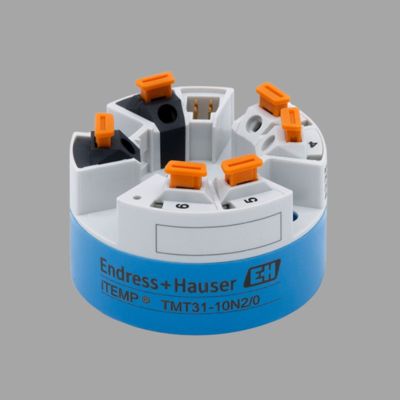 Trạm giảm áp và làm mát được trang bị đồng hồ đo lưu lượng xoáy Proline Prowirl R 200 của Endress+Hauser và bộ truyền nhiệt độ ITEMP TMT31