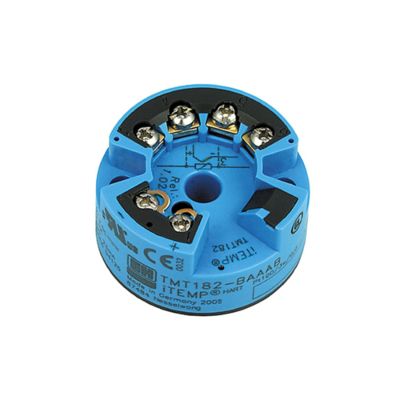 Thiết bị điều khiển áp suất / dòng chảy với máy đo dòng chảy xoáy Endress+Hauser Proline Prowirl D 200 và máy truyền nhiệt độ ITEMP TMT188