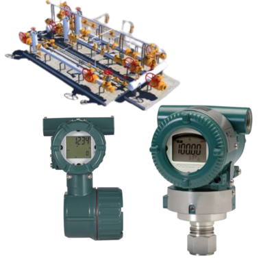 Hệ thống chuyển mạch van, được trang bị máy đo lưu lượng xoáy dòng Yokogawa VY và bộ truyền áp suất Eja210e, Eja430e, Eja438e và Eja530e