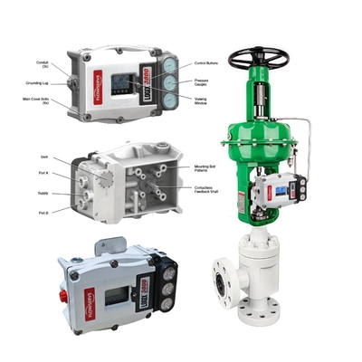 Van điều khiển tùy chỉnh tại nhà máy Van định vị Flowserve 3800 3821-28EA-D43L-1130-00 Giá bộ điều khiển van công nghiệp