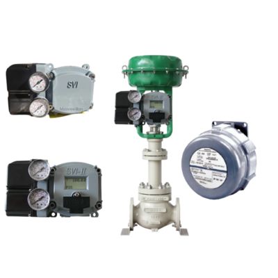 Kích thước DN50 Spirax Sarco Pneumatic Control Valve KE73 và Masoneilan Valve Positioner SVI2/SVI3/SVI1000 và Booster Stock