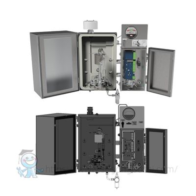 Máy phân tích khí Hydrocarbon Ametek Hydrocarbon Processing Thermox WDG-IV UOP Analyzers Máy phân tích oxy nồng độ thấp