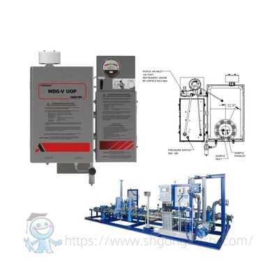 Máy phân tích khí Hydrocarbon Ametek Hydrocarbon Processing Thermox WDG-IV UOP Analyzers Máy phân tích oxy nồng độ thấp