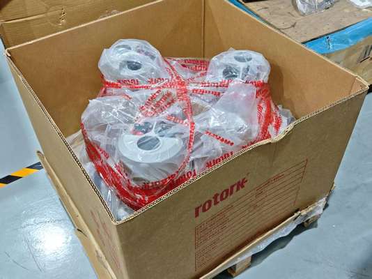 Van bi điều khiển điện Rotork bằng thép không gỉ Van điều khiển dòng chảy