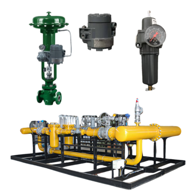 Van điều khiển với Bộ chuyển đổi I/P Fisher 846 & Công tắc giới hạn TopWorx GO Model 73 / Model 81 và Bộ định vị van Fisher DVC6200 để điều khiển độ chính xác cao trong môi trường khắc nghiệt