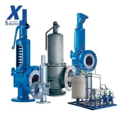 Flanged Boiler Safety Relief Valve Leser 441 442 Series Angle Valve Spring Loaded Full Lift Safety Valve