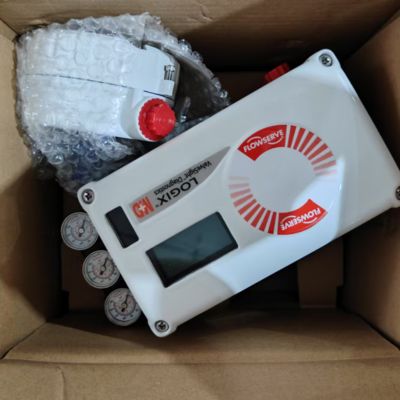 Brand new, genuine Flowserve Logix 520MD electro-pneumatic explosion-proof valve positioner accessories, installation kit 283456.999.000, and multi-function board.
