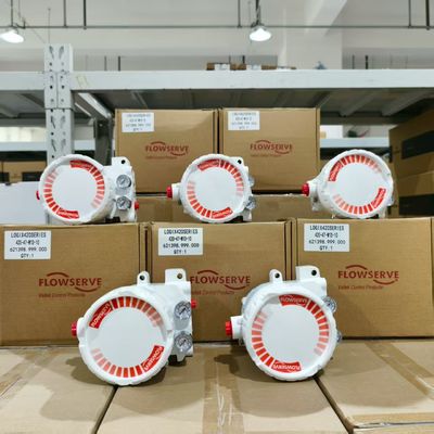 Van bi điều khiển bằng khí nén Trung Quốc với bộ định vị Flowserve Logix 3800 PMV D3 PMV P5/EP5 F5 520MD 3200MD 420 và bộ tăng áp YT-325 có sẵn trong kho