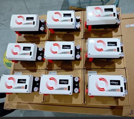 Các van điều khiển Trung Quốc với bộ định vị van Flowserve 3200MD Logix 420 Logix MD + 67cfr Regulator Asco Solenoid