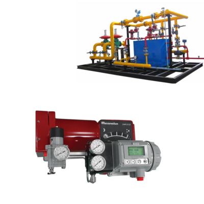 Masoneilan 35002 Series Camflex Rotary Control Valve Masoneilan SVI2 SVI3 Máy định vị van số