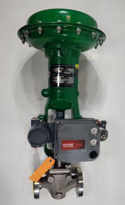 Fisher 657/667 Pneumatic Control Valve with Spring-return and Linear Actuation and Fisher DVC6200 Positioner Controller Fisher 67CFR Series Regulator for Gas Media