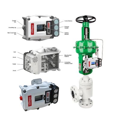Flowserve Logix 3800 Digital Smart Valve Positioners Factory Customized Pneumatic Control Valve