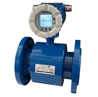 Waste Water Industry Flow Meter Bopp & Reuther SpiraMAG Series Electromagnetic Flowmeter with Transmitters