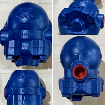 Loại nổi bốc hơi bốc hơi hệ thống bốc hơi FT14 FT44 Spirax Sarco Flanged Industrial Thermostatic Ball Float Steam Trap