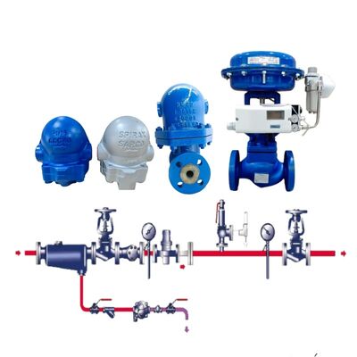 Loại nổi bốc hơi bốc hơi hệ thống bốc hơi FT14 FT44 Spirax Sarco Flanged Industrial Thermostatic Ball Float Steam Trap