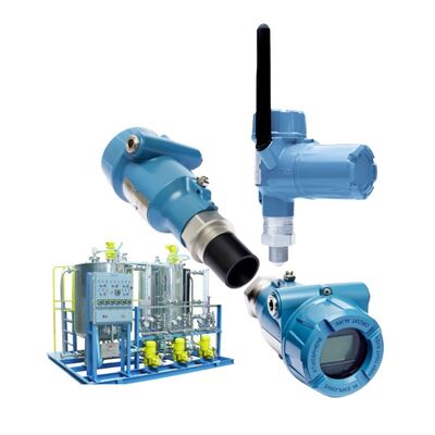 Rosemount đáng tin cậy 3408 Không tiếp xúc Radar Level Transmitter Wireless Liquid Level Sensor Giá đo lường