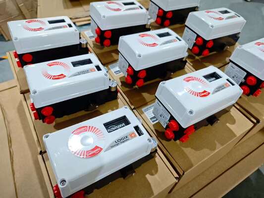 Van điều khiển Flowserve Mark One với Bộ định vị kỹ thuật số Logix 3800 3200 520 420