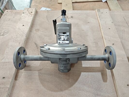 Nhà cung cấp Van điều áp trực tiếp Fisher MR95 Series, Van điều khiển áp suất, Bộ điều chỉnh áp suất hoàn toàn mới