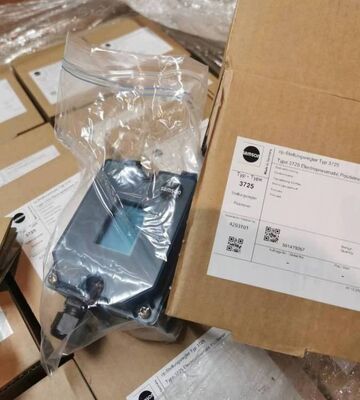 Thân van điều khiển Samson 3241, bộ truyền động khí nén 3277, bộ định vị van 3725