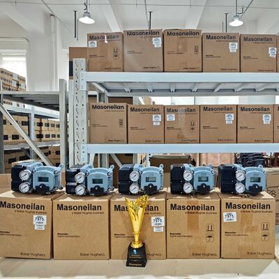 Bộ định vị van khí nén Masoneilan SVI2 SVI3 SVI1000 Bộ điều khiển van kỹ thuật số cho Nhà máy hóa chất & Dầu khí