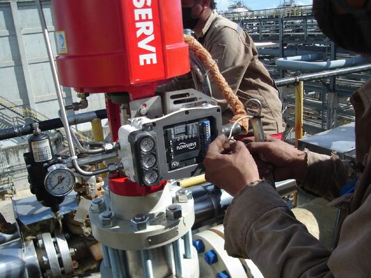 Flowserve Logix 3800 3800E Máy định vị van kỹ thuật số Flowserve Stock Supplier