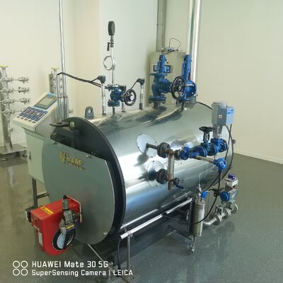 Endress và Hauser Proline Prowirl F 200 Vortex Flowmeter và Spirax bền Sarco Valve giảm áp DP27 25P