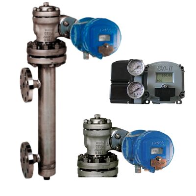 Các sản phẩm của ngành công nghiệp dầu khí: Masoneilan 12400 Series Digital Level Transmitter và Masoneilan Valve Positioner SVI2 SVI1000 SVI3