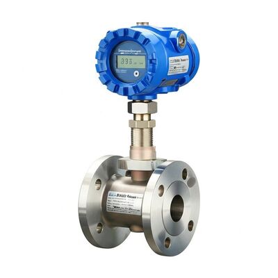 Độ chính xác cao ± 0,05% độ chính xác Coriolis Flow Meter bằng thép không gỉ với kết nối sườn cho các ứng dụng công nghiệp