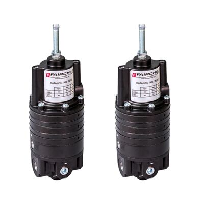 Bộ định vị van thông minh Masoneilan SVI1000G/IM với chức năng phản hồi từ tính, kết hợp với rơ le khí nén Rotork Fairchild M22