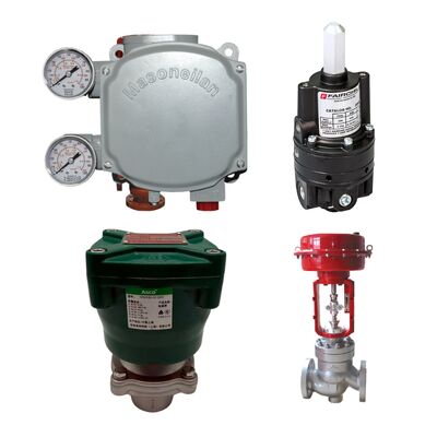 Bộ định vị van điều khiển Masoneilan SVI1000 series SVI1000G/IM/SW + Rơ le Fairchild M25 và van xung điện từ ASCO NFG353D132 24VDC