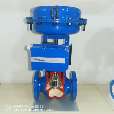 High Quality Blue Pneumatic Control Valve Spirax Sarco KE73 KE43 and Steam Trap and FISHER Regulator and Positioner DVC6200