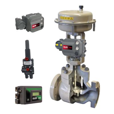Công nghiệp dầu khí Van điều khiển và định vị khí nén Samson Fish-er DVC2000 DVC6200 3661 và Van hành trình 377