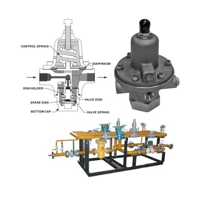 Van điều áp khí áp suất cao Fisher 1301F 1301G, bộ điều chỉnh áp suất khí nén, giá