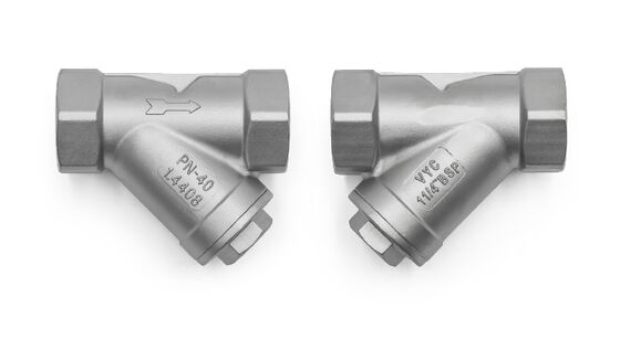 Các đường ống công nghiệp VYC Disc Piston Check Valve 1/4 Brass 304 316 Non-Return Valve cho khí hơi nước