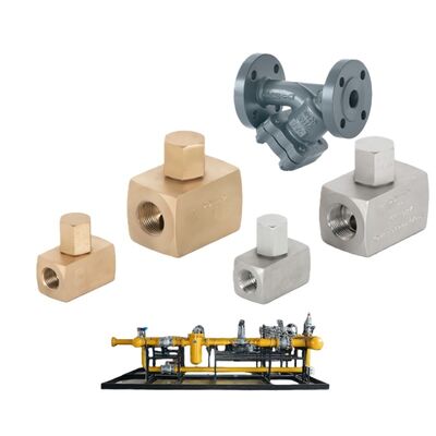 Các đường ống công nghiệp VYC Disc Piston Check Valve 1/4 Brass 304 316 Non-Return Valve cho khí hơi nước