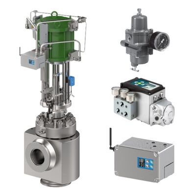 Bộ định vị van IMI STI SHP SH00ASSAU+2M cho dây chuyền sản xuất hóa dầu nhà máy nhiệt điện